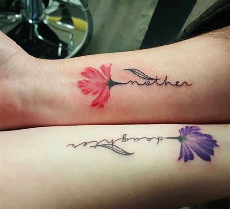 Mother Daughter Tattoos That Celebrate Their Indestructible Bond