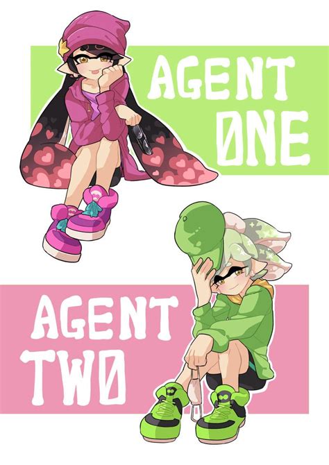 Agent 1 And 2 Squid Sisters Splatoon Comics Splatoon Splatoon