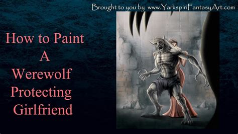 Werewolf Protects Girl How To Paint Digitally Art