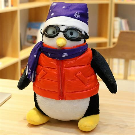 Siaonvr Penguins Stuffed Animals Soft And Cuddly Penguins Plush Animals