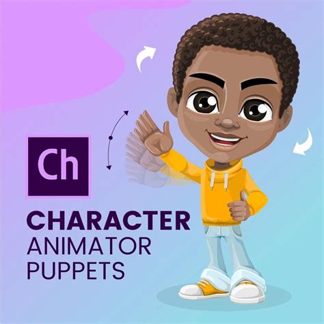 Adobe Character Animator Puppet Example Video In 2021 Cartoon