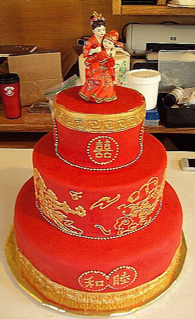 Birthday cakes were too expensive for most people until the early 1800s. Chinese Wedding Cake picnik - Cake Decorating Community - Cakes We Bake