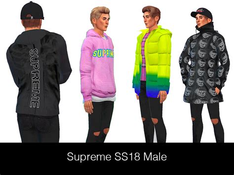 Streetwear For Sims 4 Sims 4 Sims Sims 4 Clothing Images And Photos