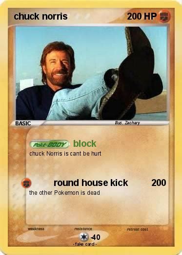 Pokémon Chuck Norris 2152 2152 Block My Pokemon Card
