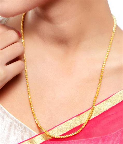 Jewels Of India Golden Classic Chain Buy Jewels Of India Golden