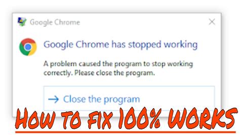 How To Fix Google Chrome Has Stopped Working In Windows YouTube