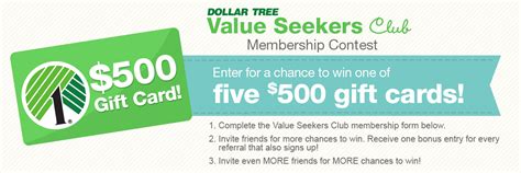 Maybe you would like to learn more about one of these? 5 FREE $500 Dollar Tree Gift Cards! - Mojosavings.com