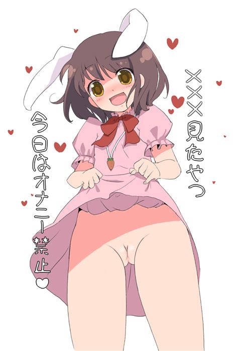 Itou Life Inaba Tewi Touhou Third Party Edit Translated 1girl