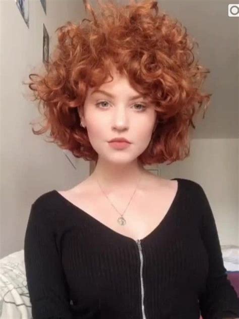 Pin By Elke Van On Haar Short Hair Styles Red Curly Hair Ginger Hair