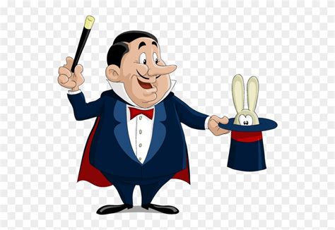 Download Out Of This World Magic Show Cartoon Magician Clipart