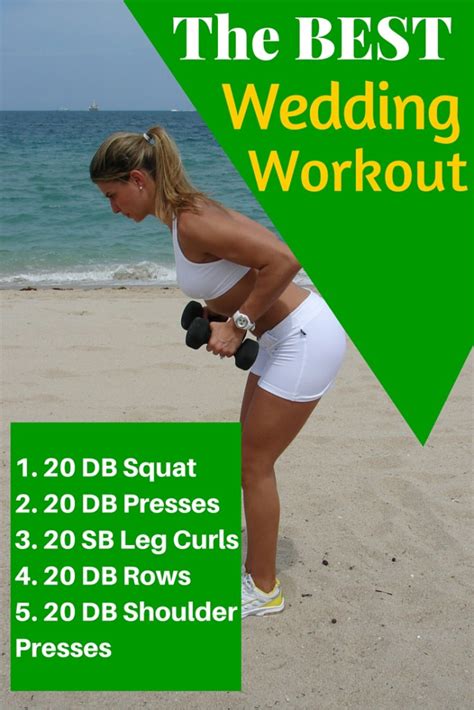 The Best Wedding Workout Fat Burning And Muscle Toning Michelle Marie Fit