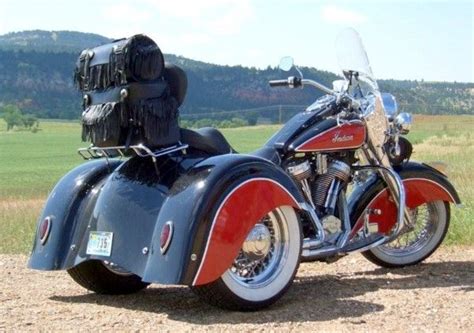 Indian Custom Motorcycle Trikes