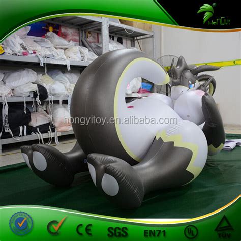 Hongyi Newest Inflatable Sexy Dragon With Bikinistrong Pvc Inflatable