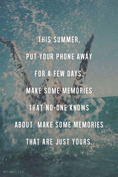Summer Memories Quote Quotes Pinterest