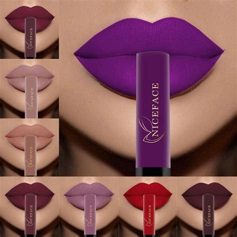 Unique 26 Color Liquid Waterproof Long Lasting Lip Glosses Sexy Ultra Matte Velvet Lipstick
