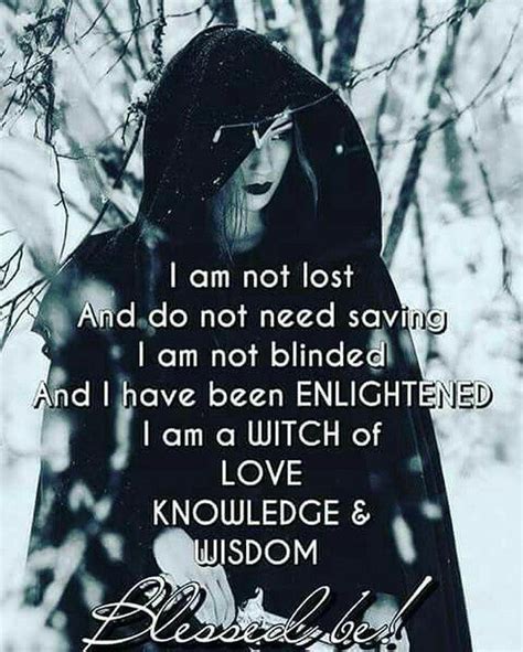 Blessed Be Witch Quotes Witch Wiccan Witch