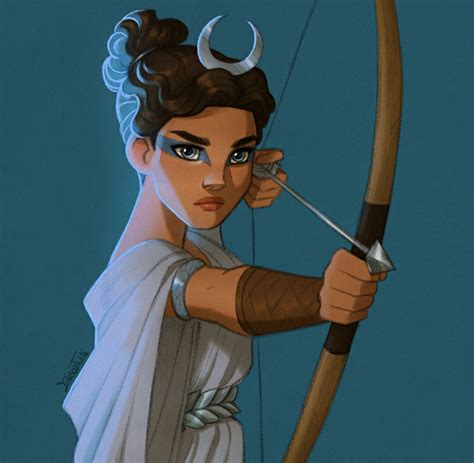 Artemis Artemis Goddess Greek Mythology Art Hunter Of Artemis