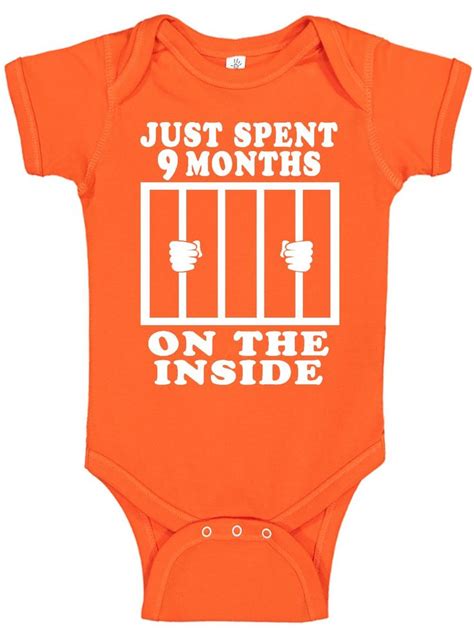 Months Inside Bodysuits Funny Baby Onesies Funny Baby Gifts Funny Onesies