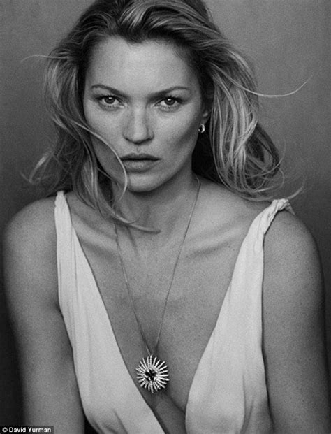 Fresh Faced Kate Moss Shows Off Her Timeless Beauty In Ad Campaign
