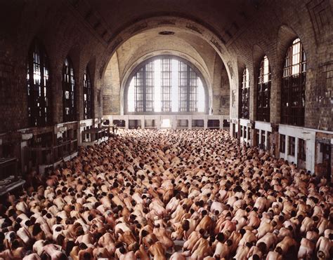 Spencer Tunick Grand Central
