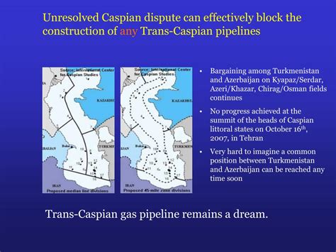 PPT Central Asian Oil Gas Development Alternative Infrastructure