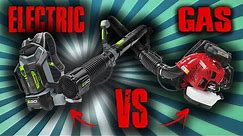 Ego Electric Backpack Blower vs Gas Blower. The results were surprising!