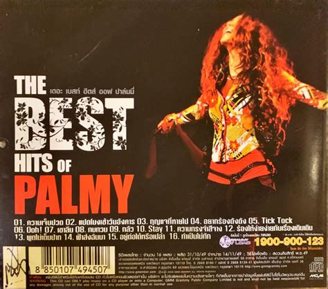 The Best Hits Of Palmy Original Album Thai Pop Music Cd Thaicd