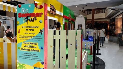 Summerandfun O Playground De Verão Perfeito Para As Crianças No Riosul Shopping Margem Sul