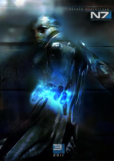 Mass Effect 3 Thane Krios By Patryk Garrett On Deviantart