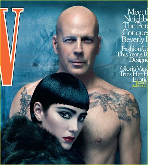 Bruce On W Magazine July 2009 Bruce Willis Photo 6709755 Fanpop