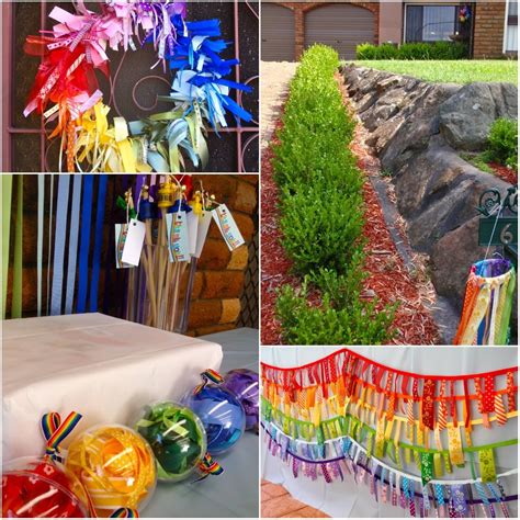 Giggleberry Creations Rainbow Of Ribbons Party Pics