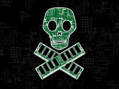 Green Hacker Skull Wallpapers Hd Wallpaper Cave