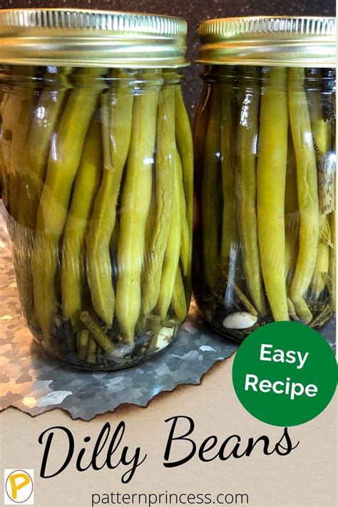 Dilly Beans Canning Recipe Canning Pickles Recipe Pickled Green Beans