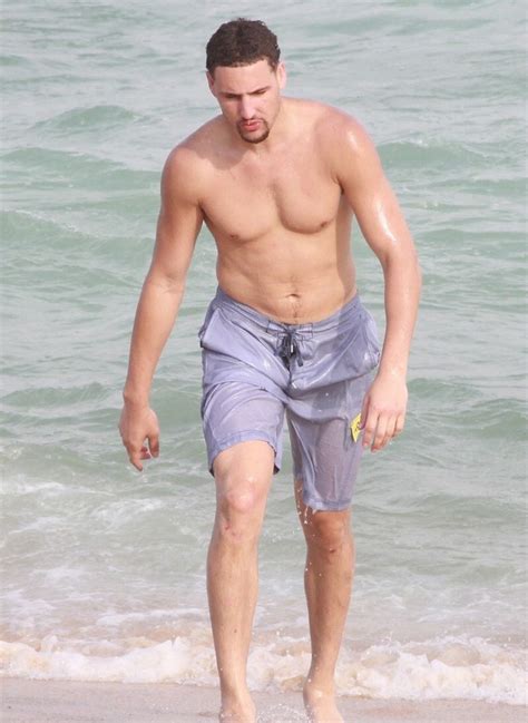 Shirtless Nba Players — Klay Thompson Of The Golden State Warriors