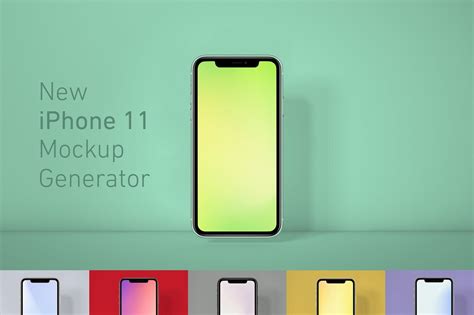 As your new favorite iphone mockup generator. iPhone 11 Mockup Generator by amritpaldesign on Envato ...