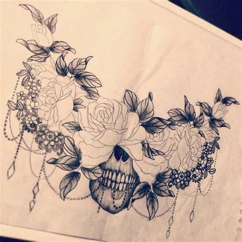 Image Result For Beautiful Skull Tattoos For Women Tattoos Cover