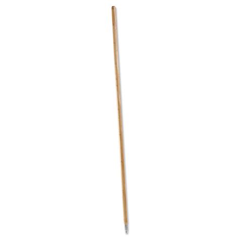 Bwk138 Boardwalk® 138 Metal Tip Threaded Hardwood Broom Handle 113 Dia X 60 Natural