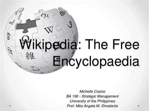 Wikipedia The Free Encyclopaedia