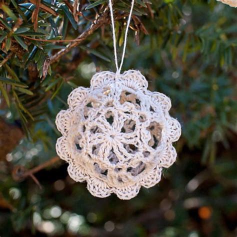 Lace Crochet Christmas Ornaments Crochet Christmas Ornaments Free