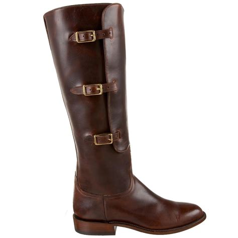 Lucchese Classics Lieutenant Polo Riding Boot Chocolate Us 8