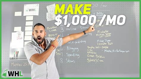How to start building passive income. 8 Ways To Make $1000 This Month (passive income ideas ...