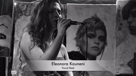 Eleonora Kouneni Vocal Reel Youtube