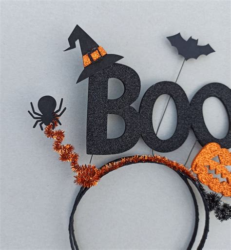 Boo Halloween Headband Toddler Headband Halloween Headband Etsy