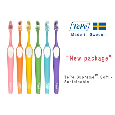 แปรงสีฟัน Tepe Made In Sweden Shopee Thailand