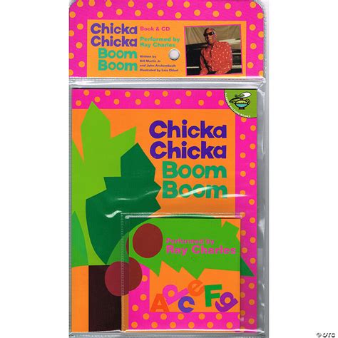 Chicka chicka boom boom allows for an enjoyable and refreshing interaction with the alphabet as readers follow upper and lowercase letters in an unexpected journey to the top (and bottom) of a coconut tree. Carry Along Book & CD, Chicka Chicka Boom Boom