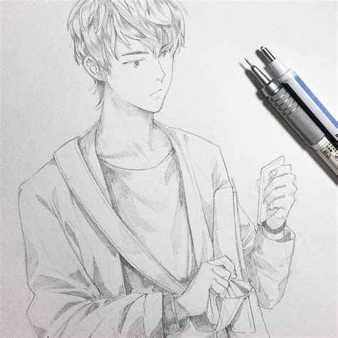 Instagram Anime Guys Drawing Anime Sketch Sketches