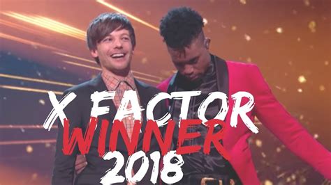 Louis Tomlinson At The X Factor Final And The Winner Youtube