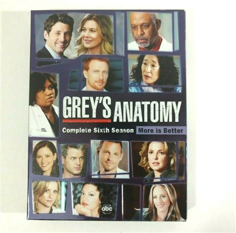 Greys Anatomy Season 6 Dvd Widescreen 2010 More Is Better Kevin Mckidd