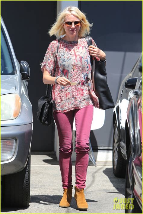 Full Sized Photo Of Naomi Watts Golden Blonde After Hair Appointment 08