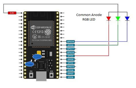 Esp S With An Rgb Led Reference General Electronics Arduino Forum